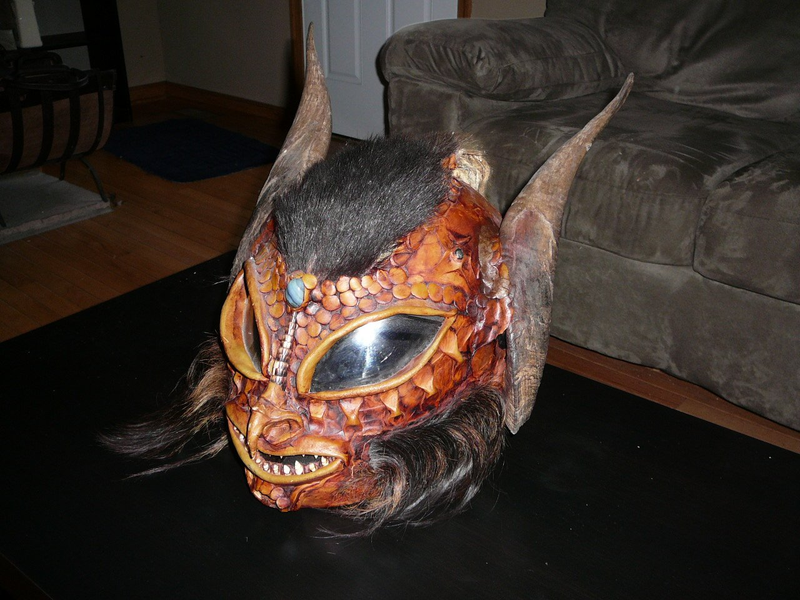 Illustration for article titled Spooky Motorcycle Helmets Are Spooky, Inexpensive